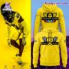 Oregon Ducks Stomp Out Cancer Yellow Hoodie