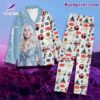 Queen Are Named Cher Merry Christmas Button Down Pajamas Set oYVpiCG