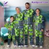 Seattle Seahawks Ugly Christmas Family Pajamas Set