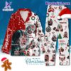 Terrifier 3 Merry Christmas Button Down Pajamas Set ktscDIP