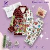 The Muppets Have A Holly Jolly Christmas Button Down Pajamas Set CxRZWMI