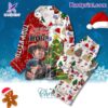 Toby Keith With Guitar Christmas Button Down Pajamas Set Y89LSG2