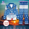 Crystal Palace Ugly Christmas Personalized Button Down Pajamas Set ashVS2H