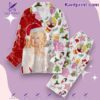 Dolly Parton Merry Christmas Music Gift Button Down Pajamas Set-Photoroom fJS4AFd