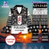 Fulham Ugly Christmas Personalized Button Down Pajamas Set 7pe1FEA