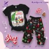Ghost Santa Emeritus Is Coming To Town Christmas Pajamas Set vMnTcrP
