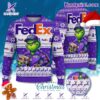 Grinch X Fedex Ugly Christmas Sweater 8jA0OsW