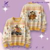 Happy Thanksgiving Truck Turkey Day Ugly Sweater Aon5F6k