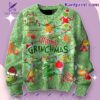 Merry Grinchmas Christmas Lights Sweater vxZ93a7
