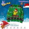 Pokemon Pikachu All I Want For Christmas Is Chuuu Sweater blQAzuN