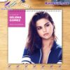 Selena Gomez Printed Design 2025 Wall Hanging Calendar IEO39Lp