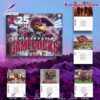 South Carolina Gamecocks Printed Design 2025 Wall Hanging Calendar vZBUwmK