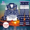 Tottenham Hotspur Ugly Christmas Personalized Button Down Pajamas Set 2yEL9dP