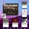 Zac Brown Band Printed Design 2025 Wall Hanging Calendar 48QFmAh