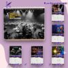 Dave Matthews Band Printed Design 2025 Wall Hanging Calendar M4ERTL9