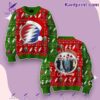 Grateful Dead Dancing Bears Ugly Christmas Sweater 2sPUxw0