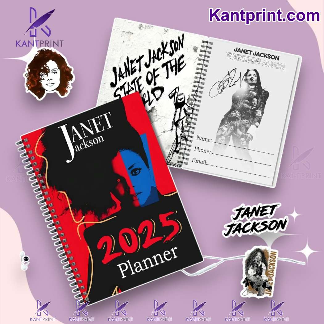 Janet Jackson State Of The World 2025 Planner WUOHq7y