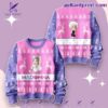 Madonna Pink And Purple Ugly Christmas Sweater Lk3e5Ou
