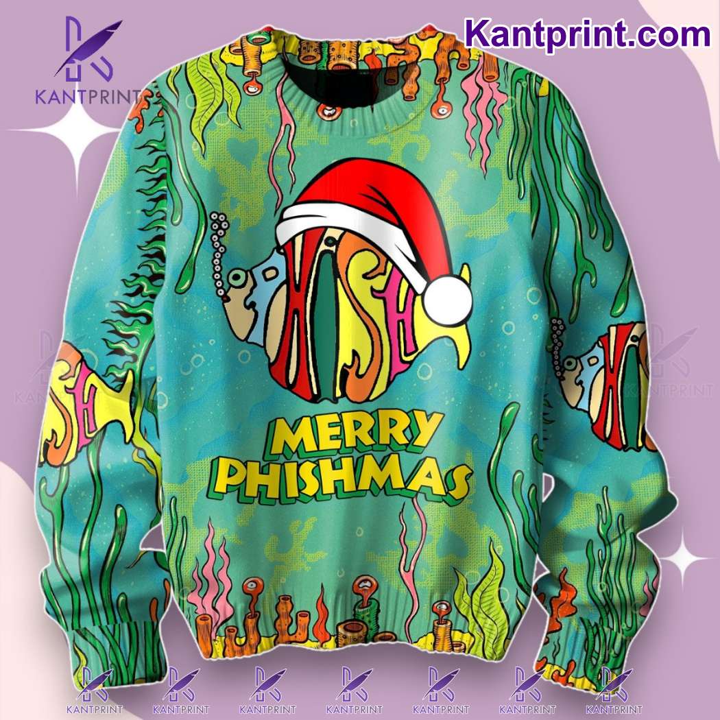 Phish Grinch Merry Phishmas Sweater-a yxgoklE