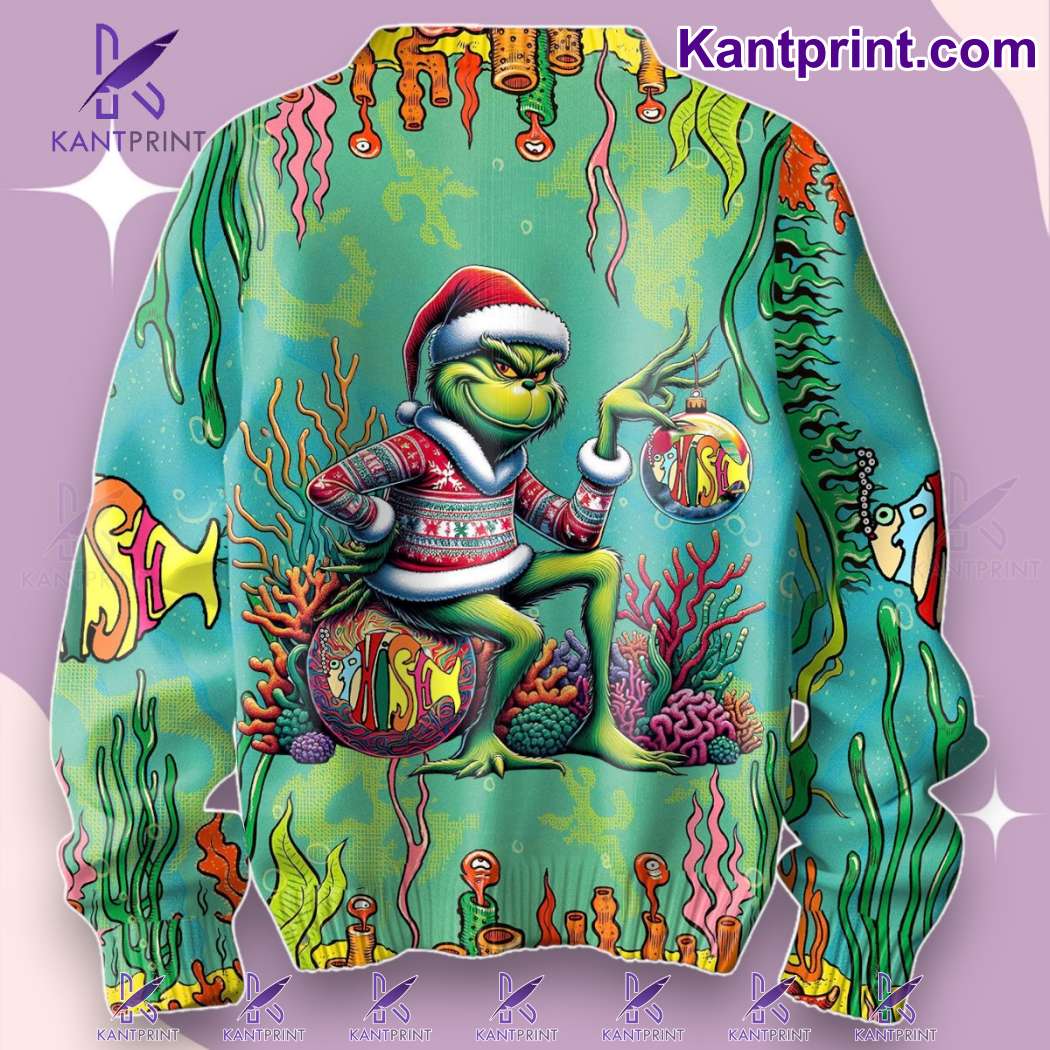 Phish Grinch Merry Phishmas Sweater-b Wh0mw13