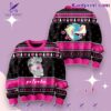 Pink Never Gonna Not Dance Again Ugly Christmas Sweater 0A3wZ7s