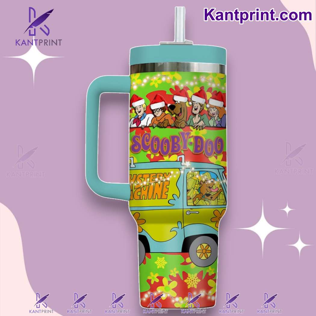 Scooby-doo Christmas Personalized 40oz Tumbler With Handle-b qxlvDA6