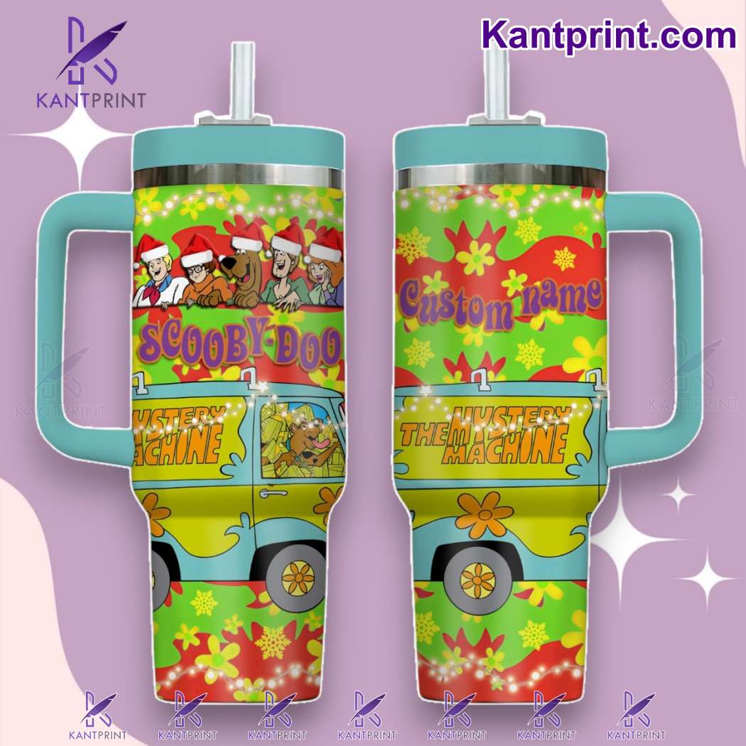 Scooby-doo Christmas Personalized 40oz Tumbler With Handle 4SeWYu1