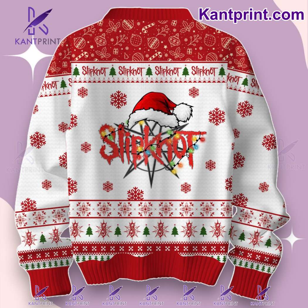 Sleigh Bells Ring Slipknot Sings Ugly Christmas Sweater-b 9QIq25X