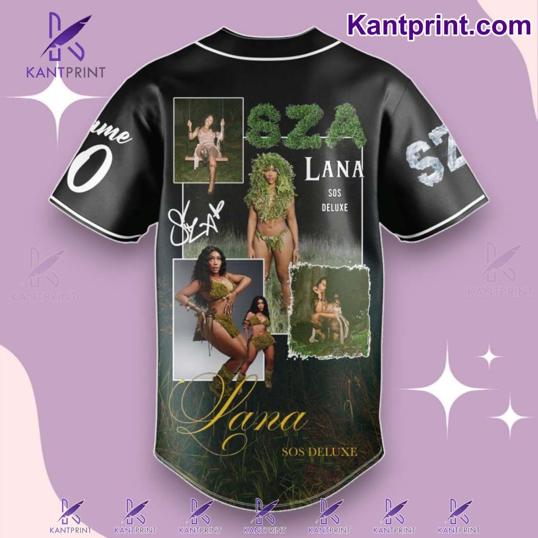 Sza Lana Sos Deluxe Personalized Baseball Jersey-b ha2cIHo