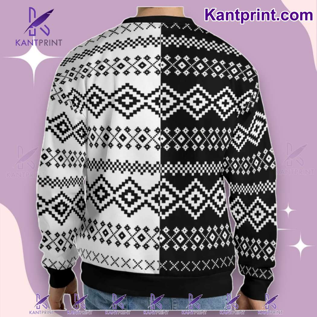 Terrifier Sleigh Them Ugly Christmas Sweater-a 9a4Mobe