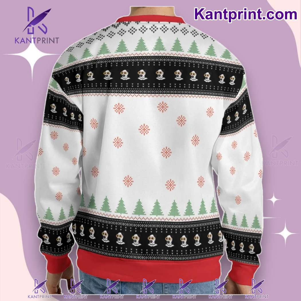 Terrifier This Is The Most Terrifying Time Of The Year Ugly Christmas Sweater-a g65JDyI