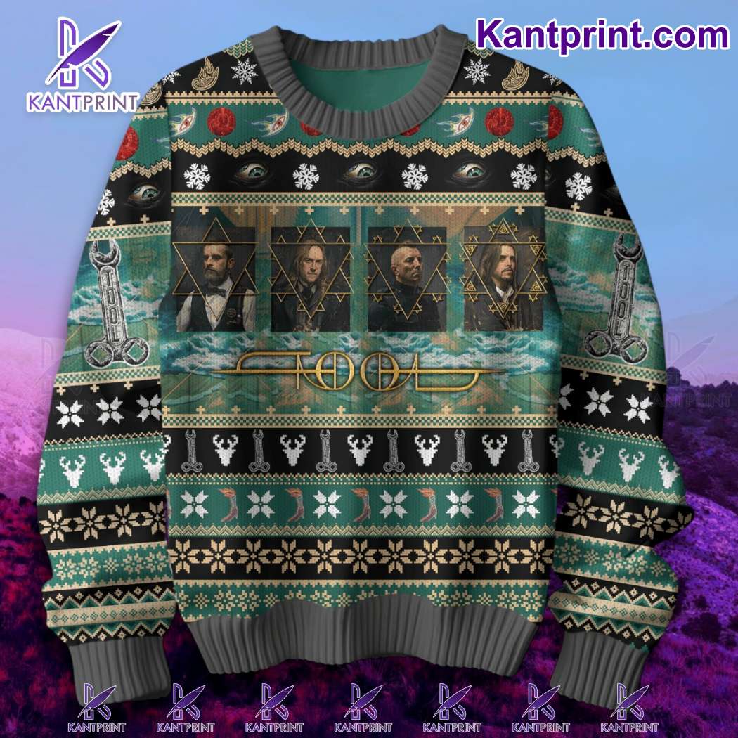 Tool Live In The Sand Christmas Jumper Sweater-a GT0cVSb