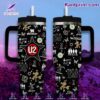 U2 Music 40oz Tumbler With Handle 7zftPgD