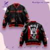 Acdc Highway To Hell Skull Devil Hand Baseball Jacket VT4r7EN