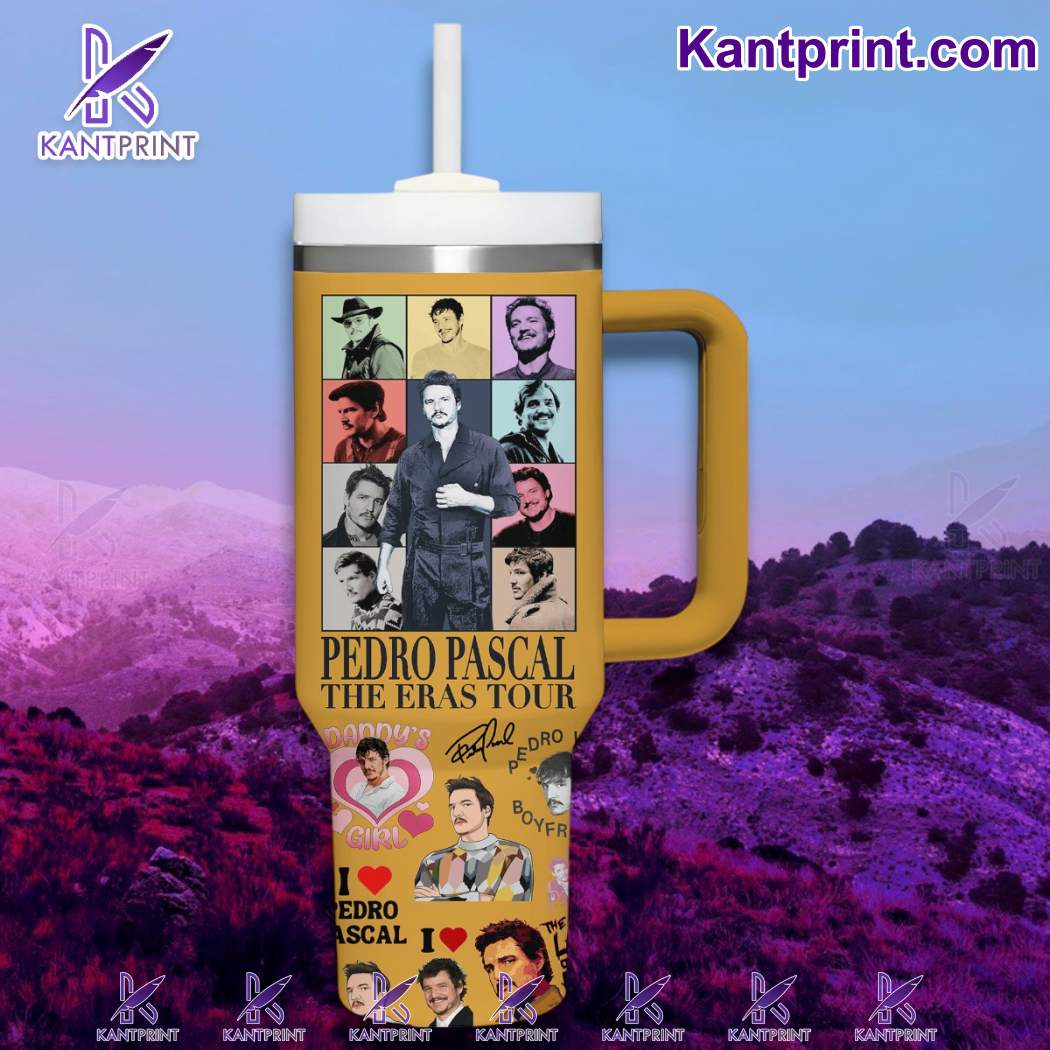 Pedro Pascal The Eras Tour 40oz Tumbler With Handle-a DEfsgzm