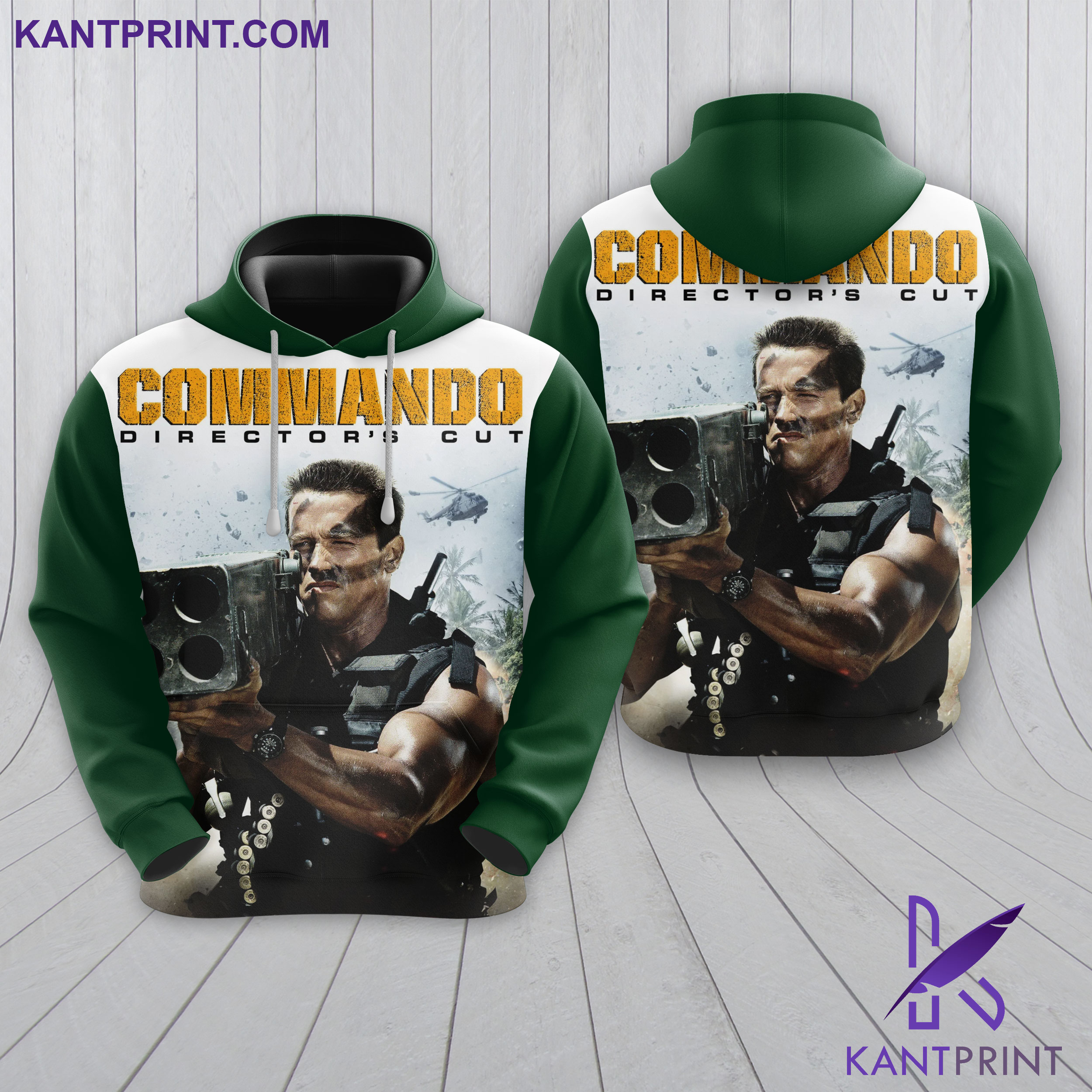 Arnold Schwarzenegger Commando Director's Cut Hoodie