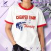 Alex Warren Cheaper Than Therapy Tour Merch 2025 Shirt VTOCPrU