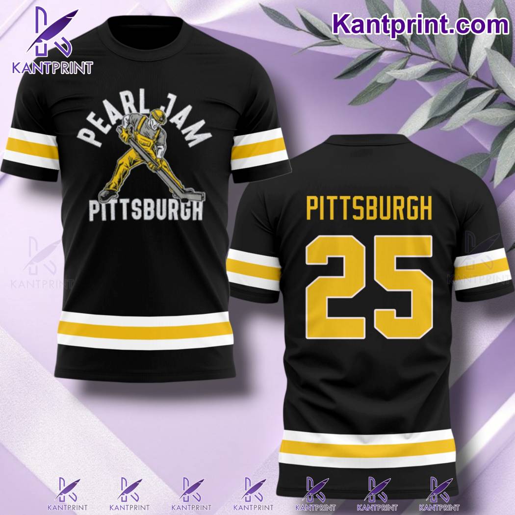 Pearl Jam Dark Matter Tour Pittsburgh Hockey 2025 T-shirt, Hoodie fr2NeYG