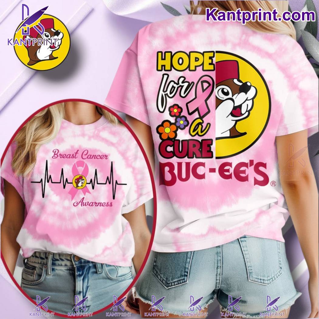 Buc-ee's Breast Cancer Awareness Hope For A Cure T-Shirt, Hoodie e1rUGIy