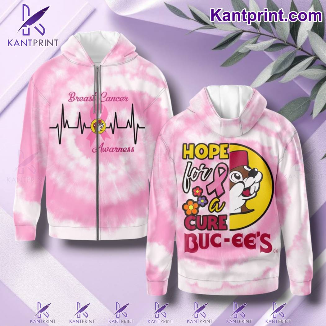 Buc-ee's Breast Cancer Awareness Hope For A Cure T-Shirt, Hoodie-y ARsN8In