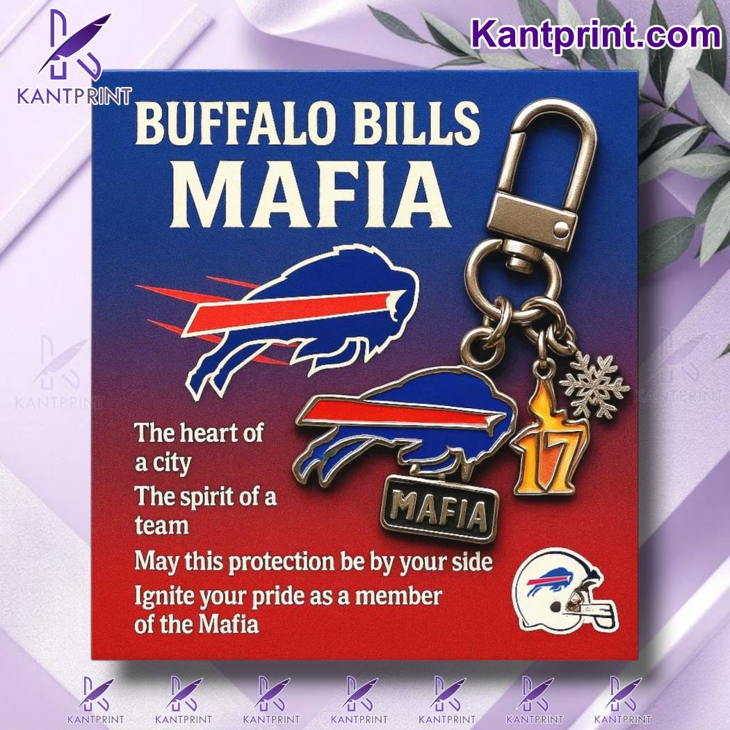 Buffalo Bills Mafia Commemorative Keychain 4r8NXCI