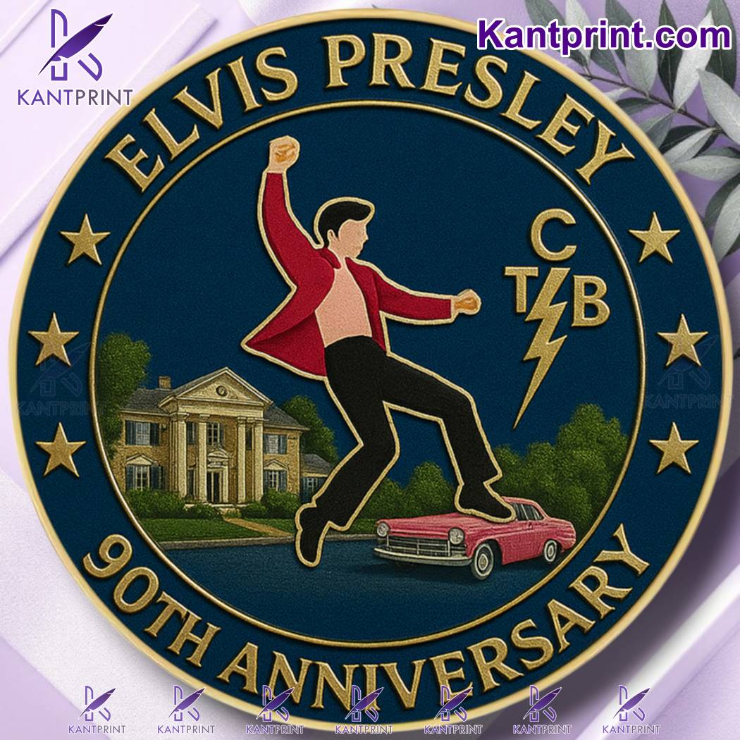 Elvis Presley 90th Anniversary 1935-2025 Commemorative Coin 1MJvmY6
