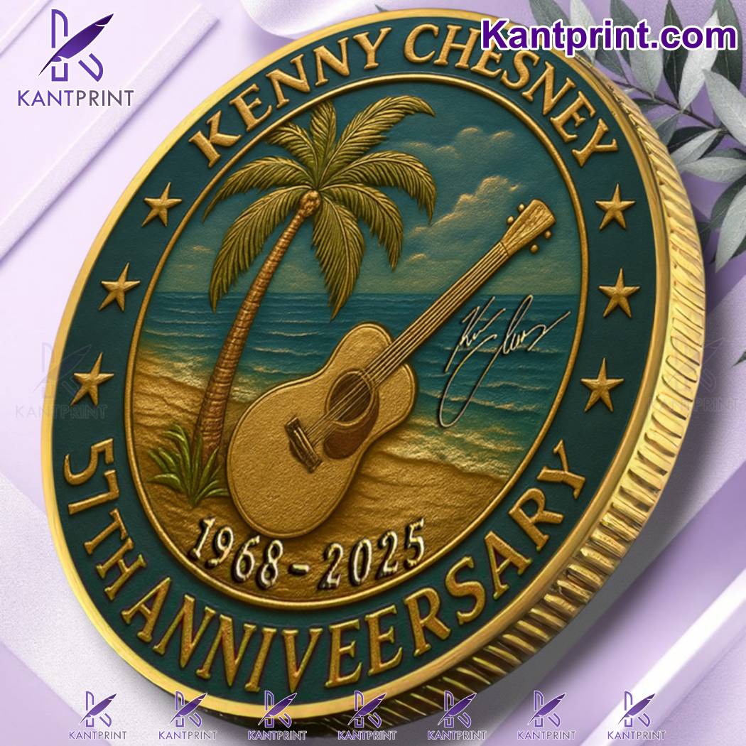 Kenny Chesney 57th Anniversary 1968-2025 Commemorative Coin-a iUEZuK1