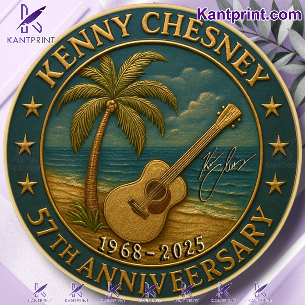 Kenny Chesney 57th Anniversary 1968-2025 Commemorative Coin-b 2cYFLWU