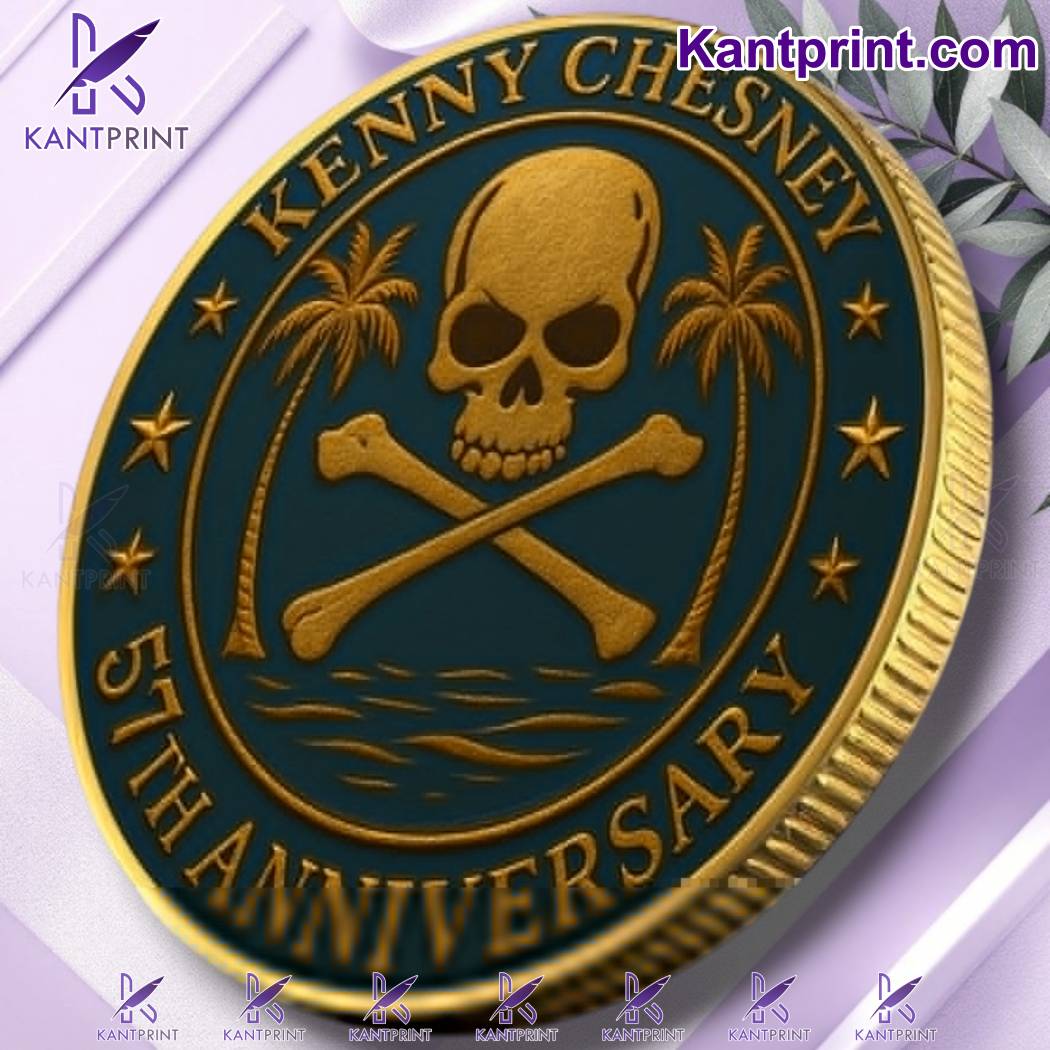 Kenny Chesney 57th Anniversary 1968-2025 Commemorative Coin-c knbyPpz