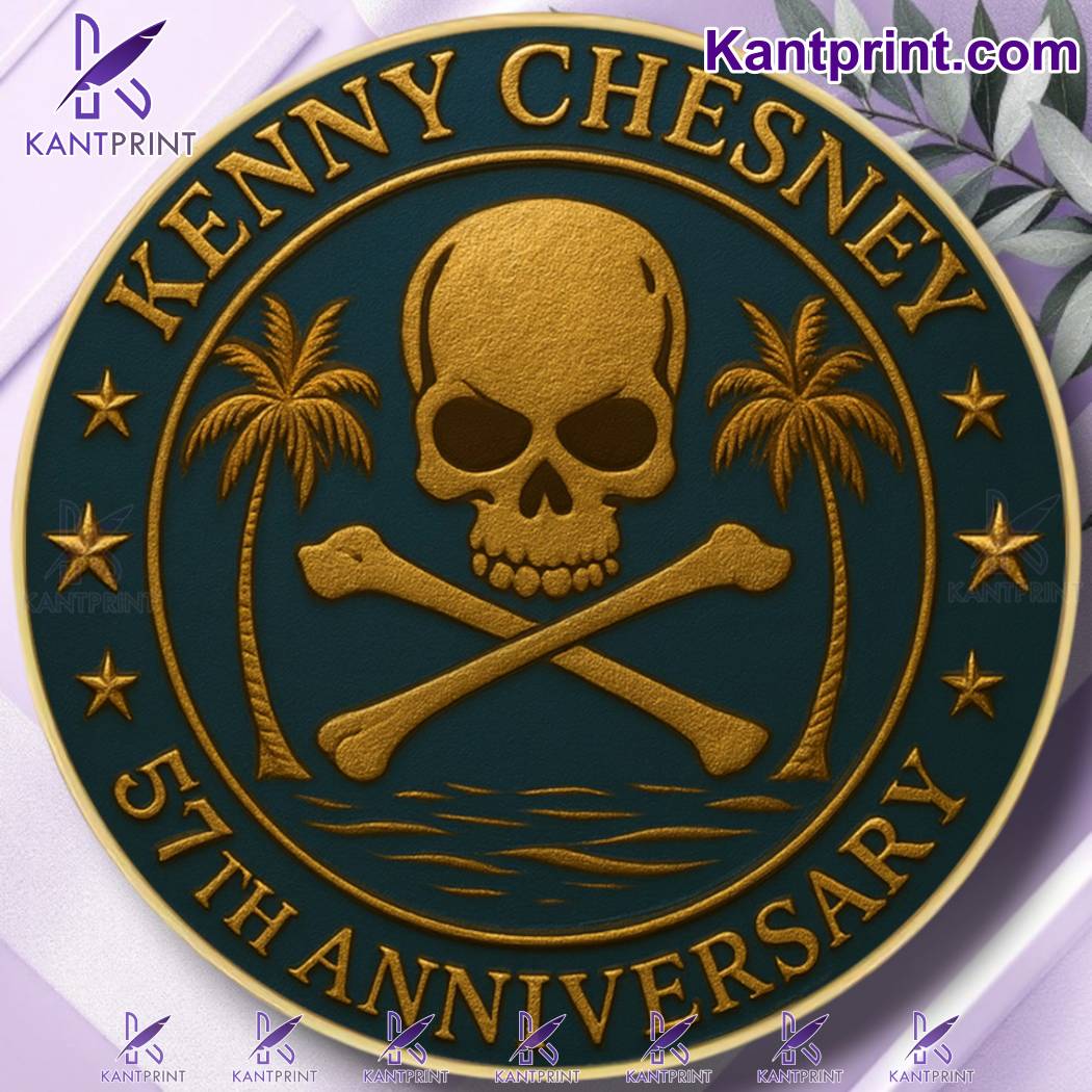 Kenny Chesney 57th Anniversary 1968-2025 Commemorative Coin-y CgBj3aF