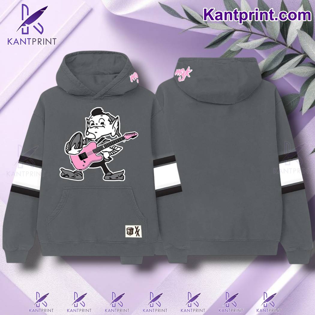 MGK X Cleveland Browns Grey Hoodie YDGR6eV