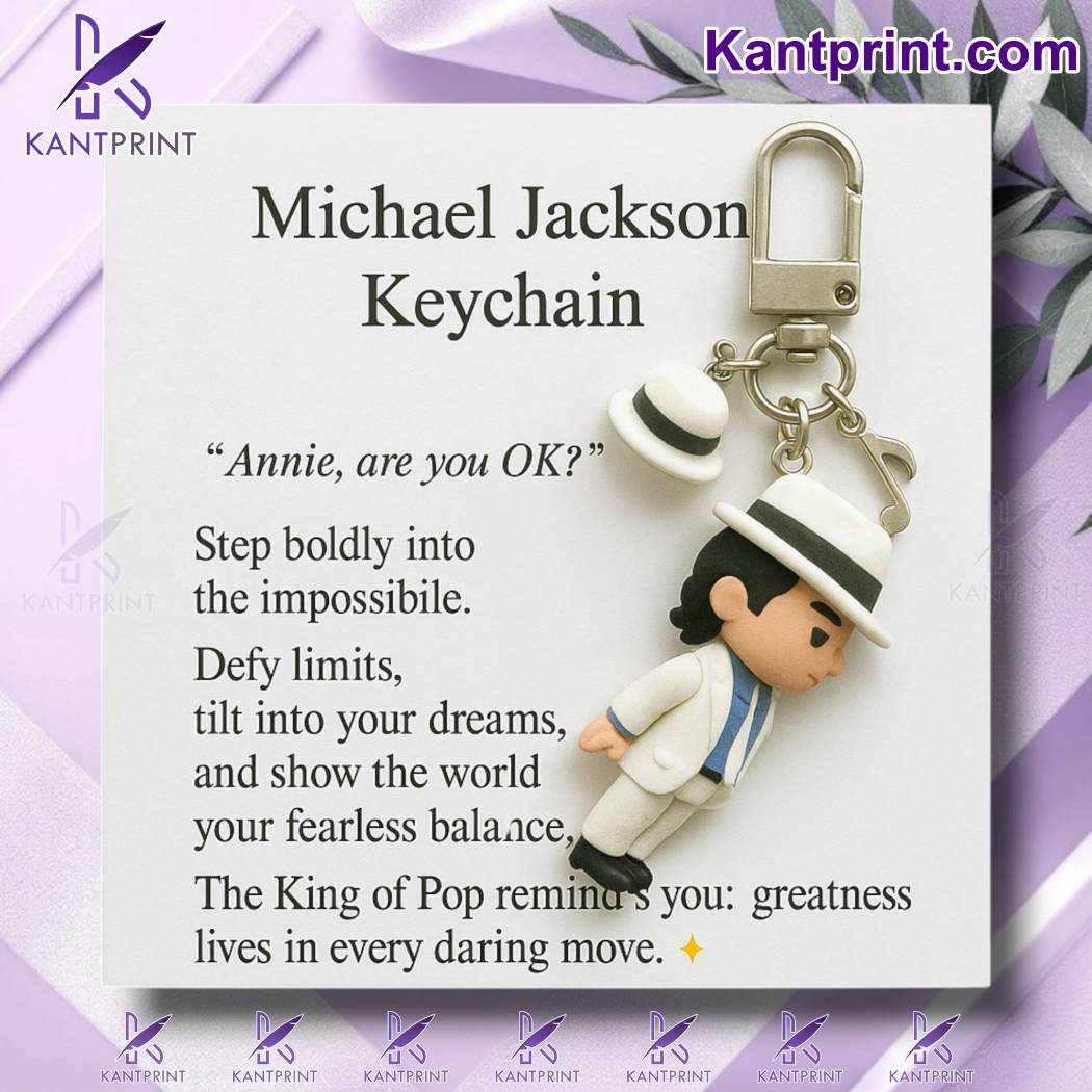 Michael Jackson Commemorative Keychain-a VvZW9z3