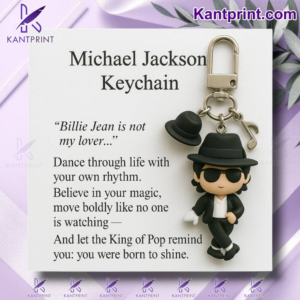 Michael Jackson Commemorative Keychain yHUqGtB
