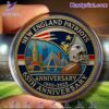 New England Patriots 65th Anniversary 1960-2025 Commemorative Coin XQxrqEj